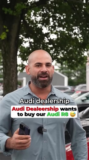Audi dealer is interested in our R8 #carbuying #cardealership #audi | Audi R8