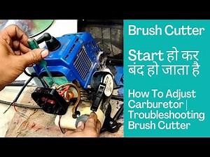 Brush Cutter Starting Trouble | How To Repair Brush Cutter Machine