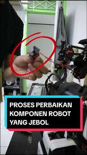 Perbaikan Kelopak Mata Robot Lazarus yang Jebol
