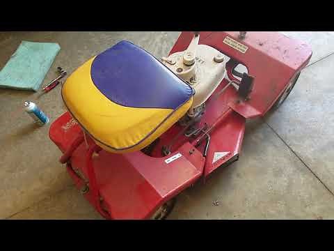 Craftsman vintage riding mower