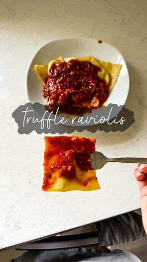 Skylar Toth on Instagram: "Making 100 truffle raviolis for my family 🫶🏼 using @scrubdaddy scrub mommy to clean up, code SKYLAR10 💓 #raviolis #pasta #pastamaking #scrubdaddy #scrubdaddypartner #asmr #satisfying #cottagecore #fromscratch"