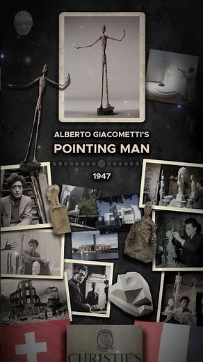 Pointing Man by Alberto Giacometti | L'Homme au doigt | Sculpture