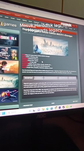 Download Game Bajakan Hogwarts Legacy di OVA Games