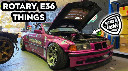 Rotary E36 Gets Some Love – Build Highlights