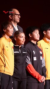 37K views · 608 reactions | The vibes at the #SingaporeSmash Draw Ceremony were impeccable  #TableTennis | World Table Tennis | Facebook