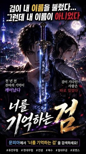 너를 기억하는 검 #문피아 #웹소설추천 #너를기억하는검