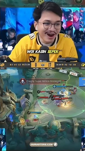 REAKSI MAS ADE LIHAT SKYLAR MANIAC LAWAN RRQ #mobilelegends #mlbb #mpl #onic #rrq #baonic