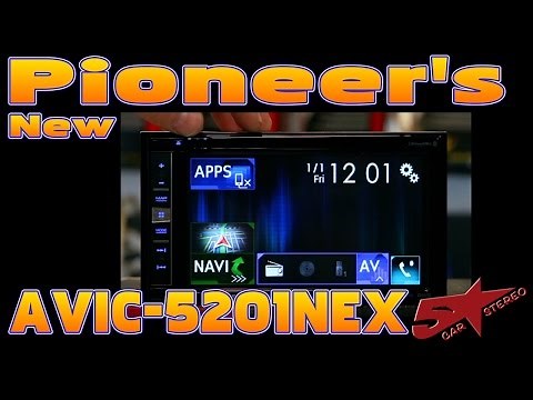 Pioneer's new 2017 Avic 5201NEX unboxing and review