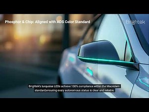 Why Turquoise? The New Global Signal Color for Autonomous Vehicles