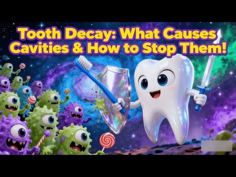 Tooth Decay | What Causes Cavities & How to Stop Them!/Your teeth Vs. Sugar 🦷 | Gazillion Plus"