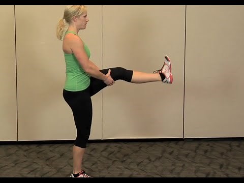 Dynamic Warmup Exercises | How to perform Hamstring Kickouts