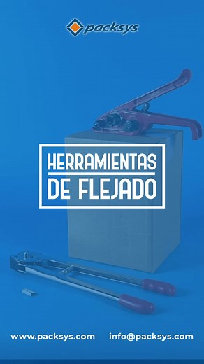 Descubre cómo usar herramientas de flejado en nuestro video.#HerramientasFlejado #fleje #empaque #embalaje