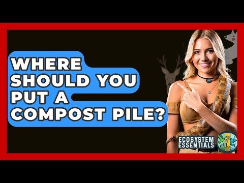 Where Should You Put A Compost Pile? - Ecosystem Essentials