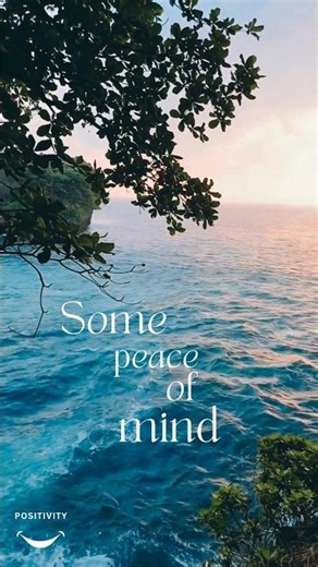 I hope you find some peace of mind. #shorts #positivity #peace