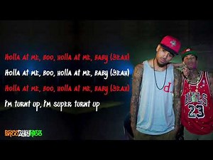Chris Brown & Tyga - Holla At Me [LYRIC VIDEO]