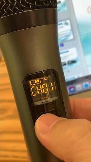 每次用手握麥克風設定跑掉就可當場自行處理!金嗓 super 100 無線麥克風如何調整頻道A或B說明2