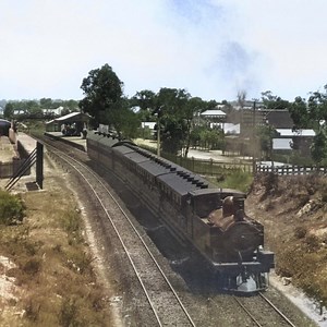 62K views · 397 reactions | Steam train leaving Leederville Station in 1905  This station was built in 1897 for a realigned track that stopped at the new Leederville before West Perth Station. *We have colourised this image courtesy of State Library of Western Australia | Transperth | Facebook