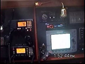 HF-DSC demonstration set-up / Offshore Sailing Nav Station Set-up