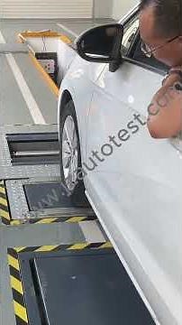 Car roller brake tester
