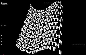 Website Of The Day 20 July 2020 Raxo - Design That Moves by Raxo https://www.cssdesignawards.com/sites/raxo-design-that-moves/37330 | CSS Design Awards