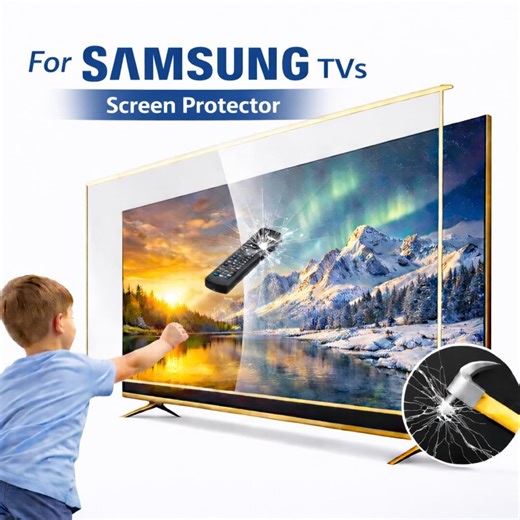 Screen Protector for Samsung Tvs – Impact & Scratch Resistant, Fits Standard TV Sizes - Etsy Canada