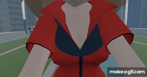 [MMD] Giantess Growth - May’s Growth Soda [With SliceOfSize] on Make a GIF
