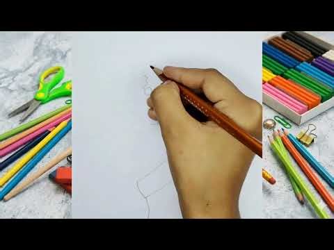 How to Draw a Girl Mirror Selfie | Aesthetic Pencil Sketch Step-by-Step | Malik drawing Academy