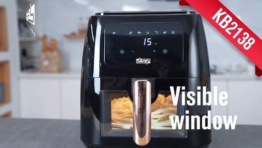Prepare healthy, tasty, quick and easy meals with #DSP 🌟New🌟Air Fryer | Model:KB2138/KB2065/KB2066 ⚡️Big power: quick cooking 🌟Big Capacity to fullfill your needs ⏰With timer and temperature control 💯Non-stick basket for removing easily and cleaning quickly 🌟more info., more products at http://www.dsplife.net #homeappliances #airfryer #cooking #lifestyle #lifequality #fry #frying #createabetterlife #fryer #deepfryer #withoutoil | DSP Home Appliances - China
