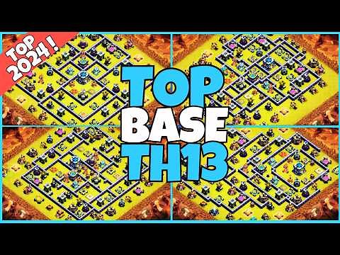 TOP BASES HDV13 GDC / LDC ! TH13 war base CLASH OF CLANS