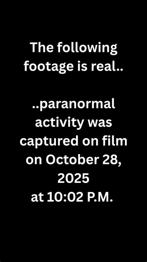 1.8K views · 32 reactions | The following footage is real.. paranormal activity was captured on film on October 28, 2025 at 10:02 p.m. | Retro Rush Arcade LLC | Facebook