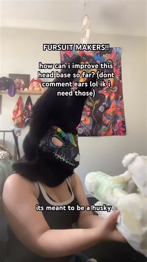 12 comments | HELP!! also i was planning on making a pickable nosebut unsure #furry #fursuit #fursuitmaker #smallbusiness #art #handmade #cosplay #australianfurry #diy #costume #dinomask | Niji's Nest | Facebook