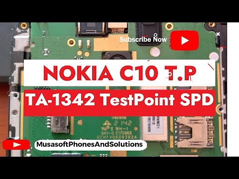 Test Point for Nokia C10 T.P [TA-1342] to hardreset and Remove FRP 2023