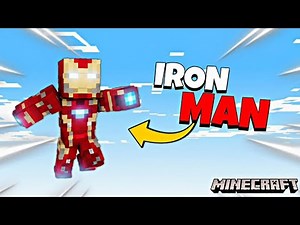 Minecraft But I Became IRON MAN!