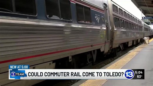 Commuter rail service in Toledo gets a big boost out of Detroit