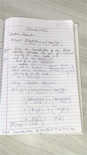 #coordinate geometry class 10 # exercise 7.2 question 1class 10 #exercise 7.2 class 10 #exercise 7.2