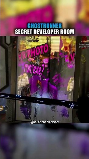 Ghostrunner Has a SECRET Developer Room?