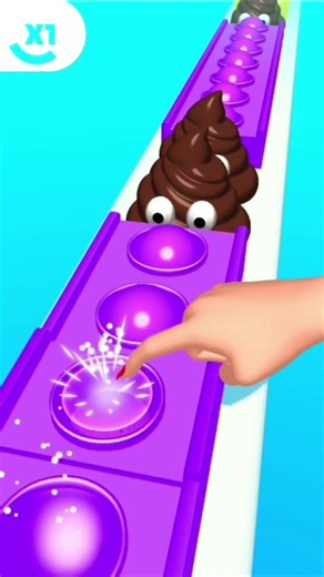 POOP vs EGG! The Funniest 3D ! 🤣💩🥚 Pop Runner 3D Fun #gaming #shorts #shortfeed #viralshorts