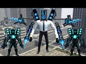NEW UPGRADED TITAN SPEAKERMAN BOSSES VS ALL ASTRO SKIBIDI TOILET - Garry's Mod