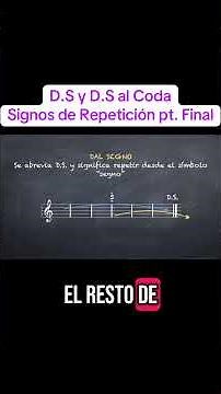 DS al coda, repetition signs #readingmusic #scores #musicreading