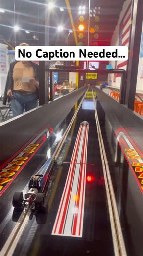 This Slot Car Dragster Is INSANE