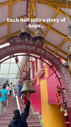 Every Bell Holds a Prayer 🙏🔔#viral #shorts #foryou #temple #uttarakhand