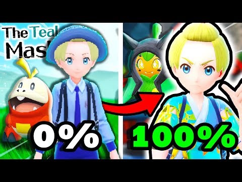 100% FINISHED Pokemon The Teal Mask in Scarlet & Violet