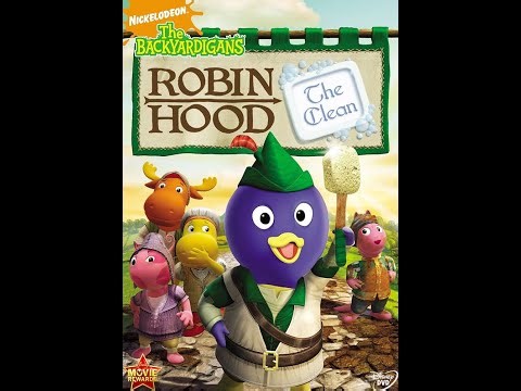 Backyardigans Robin Hood The Clean 2004 DVD Opening