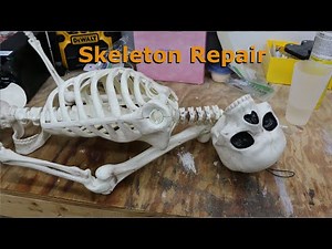 Halloween Skeleton Repair