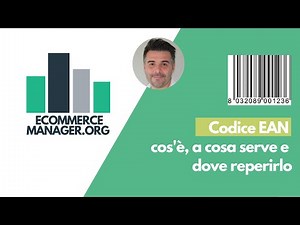 Cos'è il codice EAN, a cosa serve e dove si compra