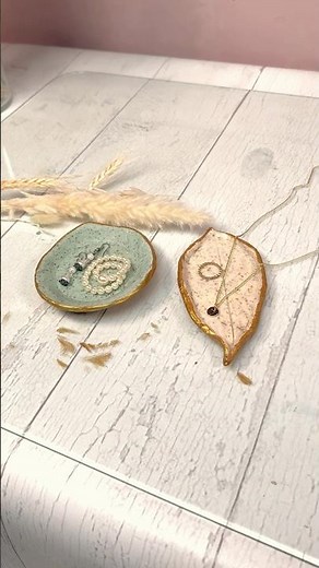 FIMO Schalen modellieren - DIY Idee