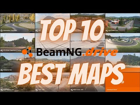 TOP 10 BEST BeamNG Maps of All Time