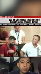 131K views · 2.8K reactions | Mga security guard napa iyak dahil ayaw pa ibigay ng security Agency ang 13th month pay kaya nag pa tulfo #security #securityguard #tulfoinaction #DOLE | LIFE HACK TV 2.5 | Facebook