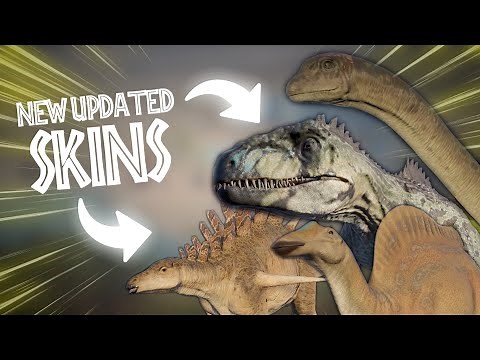 All New Dinosaur Body Variant Skins/Color Patterns - Jurassic World Evolution 2