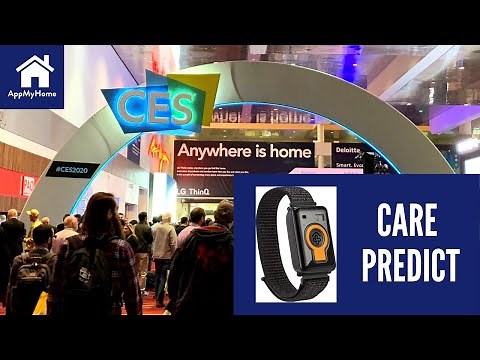 CES2020 CarePredict Tempo Series 3 - Smart Wearable for Seniors - Smart Home Tech Product